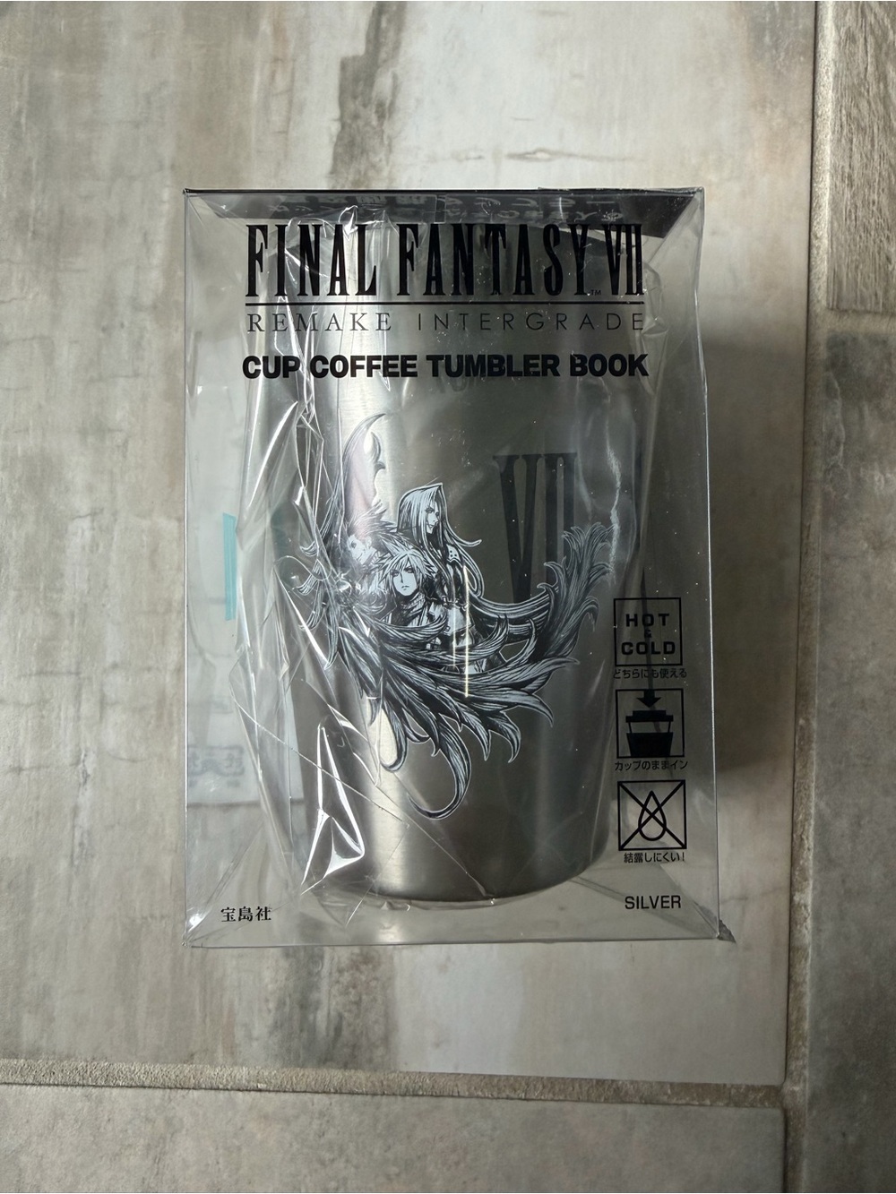 FINAL FANTASY VII Remake Intergrade Silver Tumbler